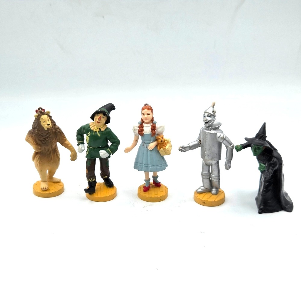 1939 Loews REN  1966 MGM 1987 Turner Wizard of Oz Miniature Figurines Lot Of 5